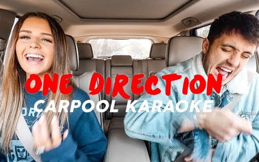 (2019/2/1)夫妻 ONE DIRECTION 拼车卡拉OK!【Jess and Gabriel】哔哩哔哩bilibili