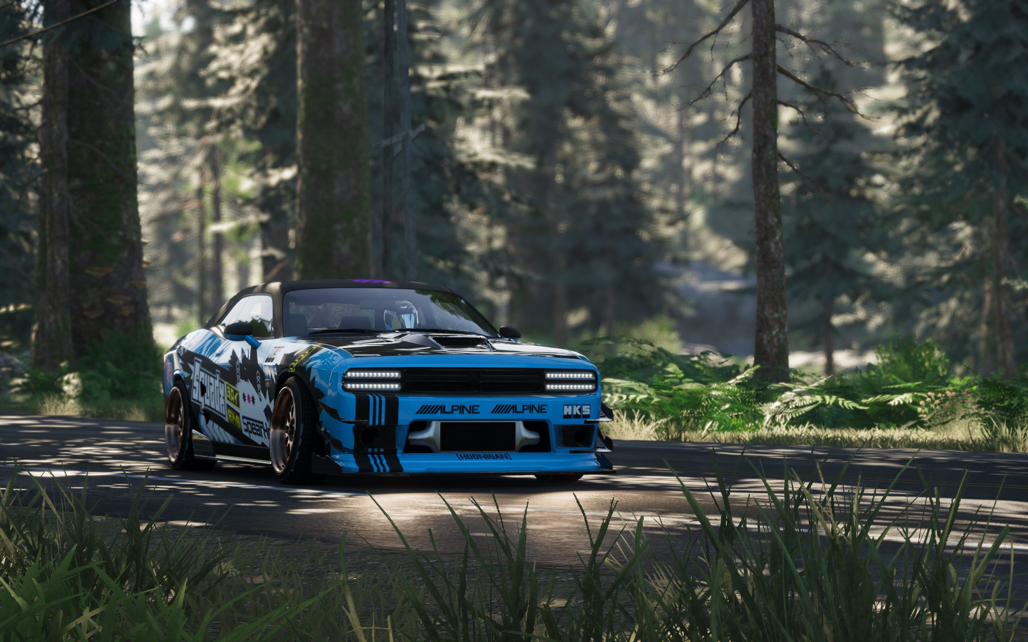 飙酷车神2新道奇挑战者srt恶魔定制