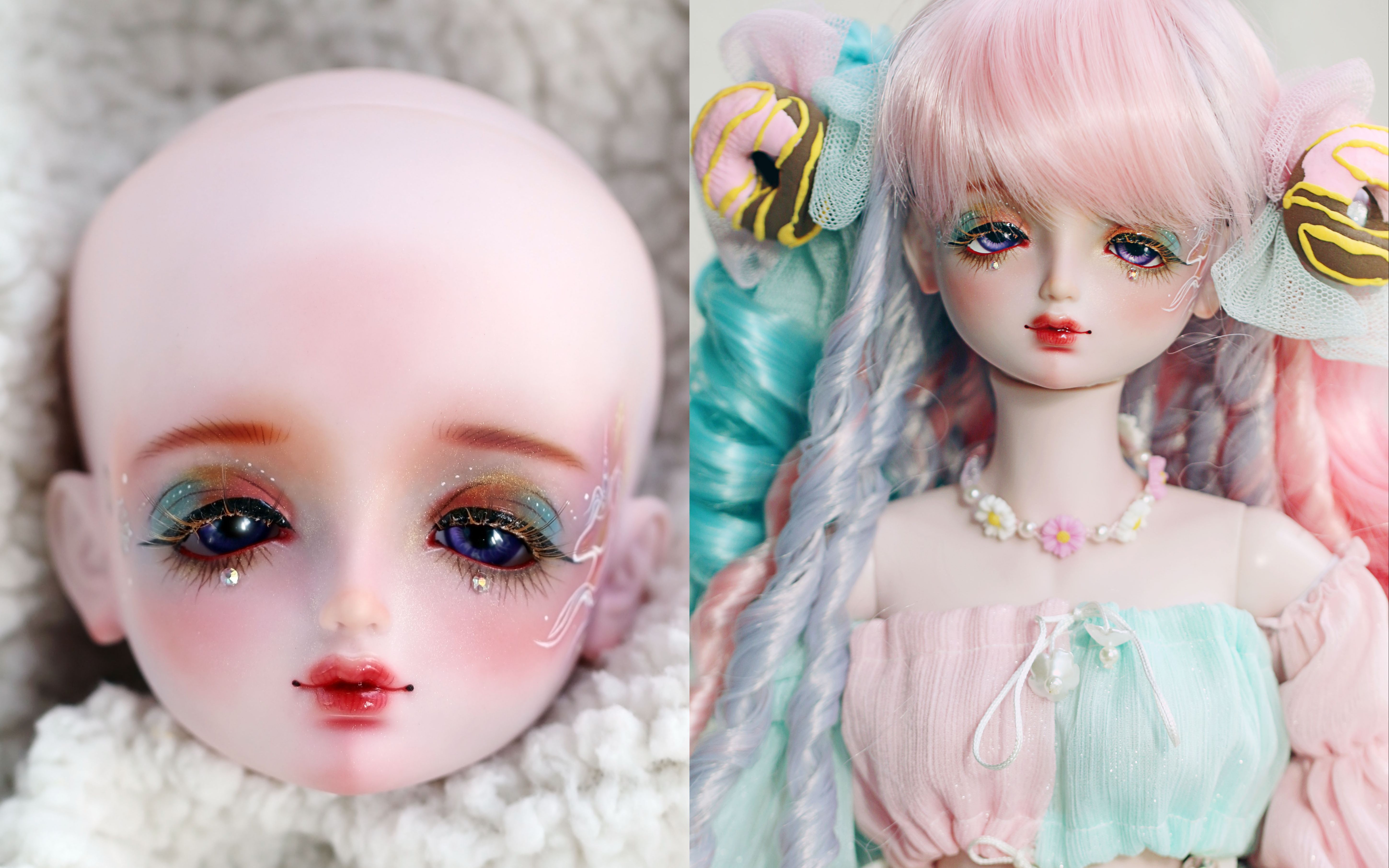 【娃娃改妆】叶罗丽独角兽主题改妆展示