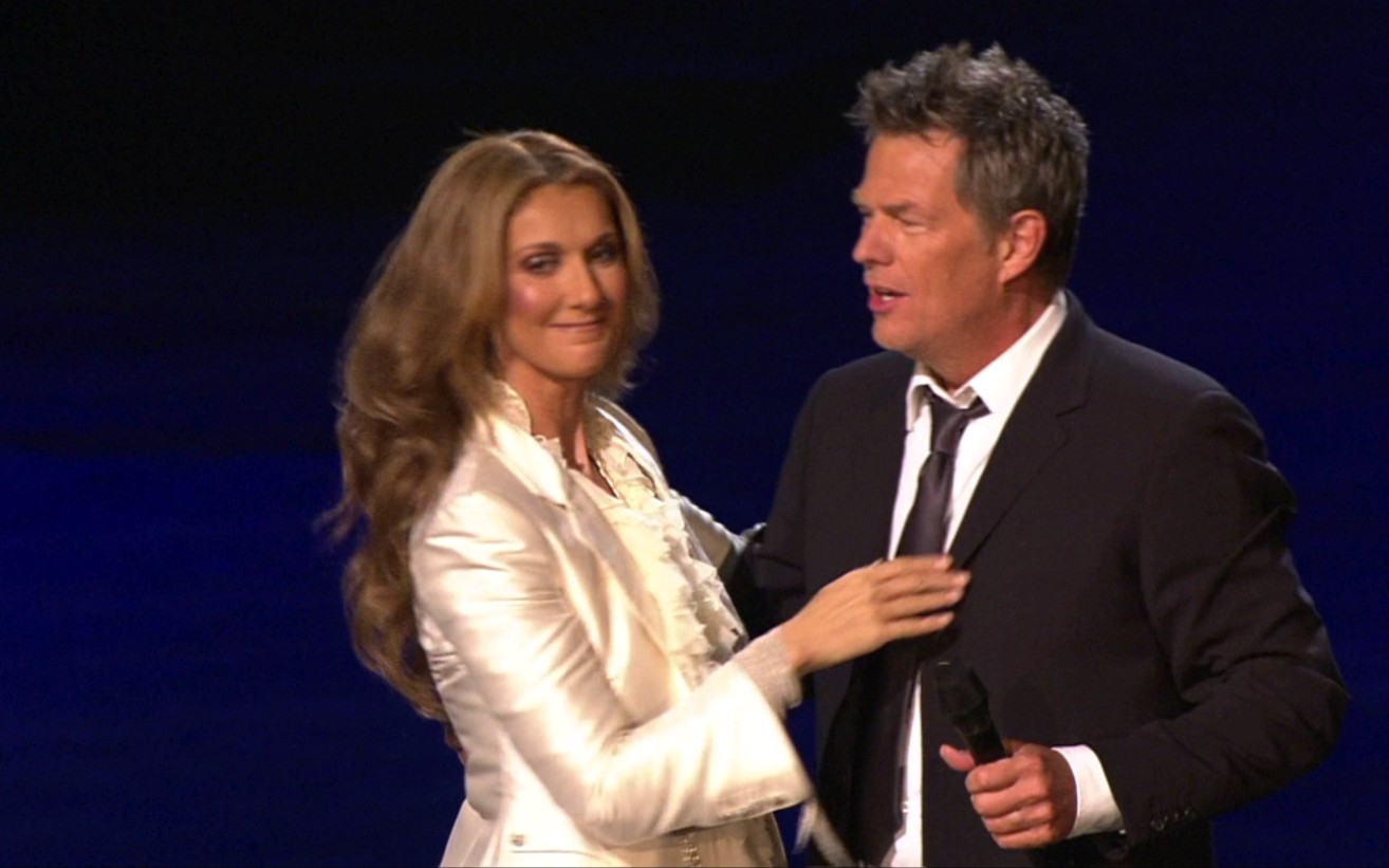 [图]【4K】席琳迪翁 Celine Dion & David Foster - Because You Loved Me Live In Las Vegas