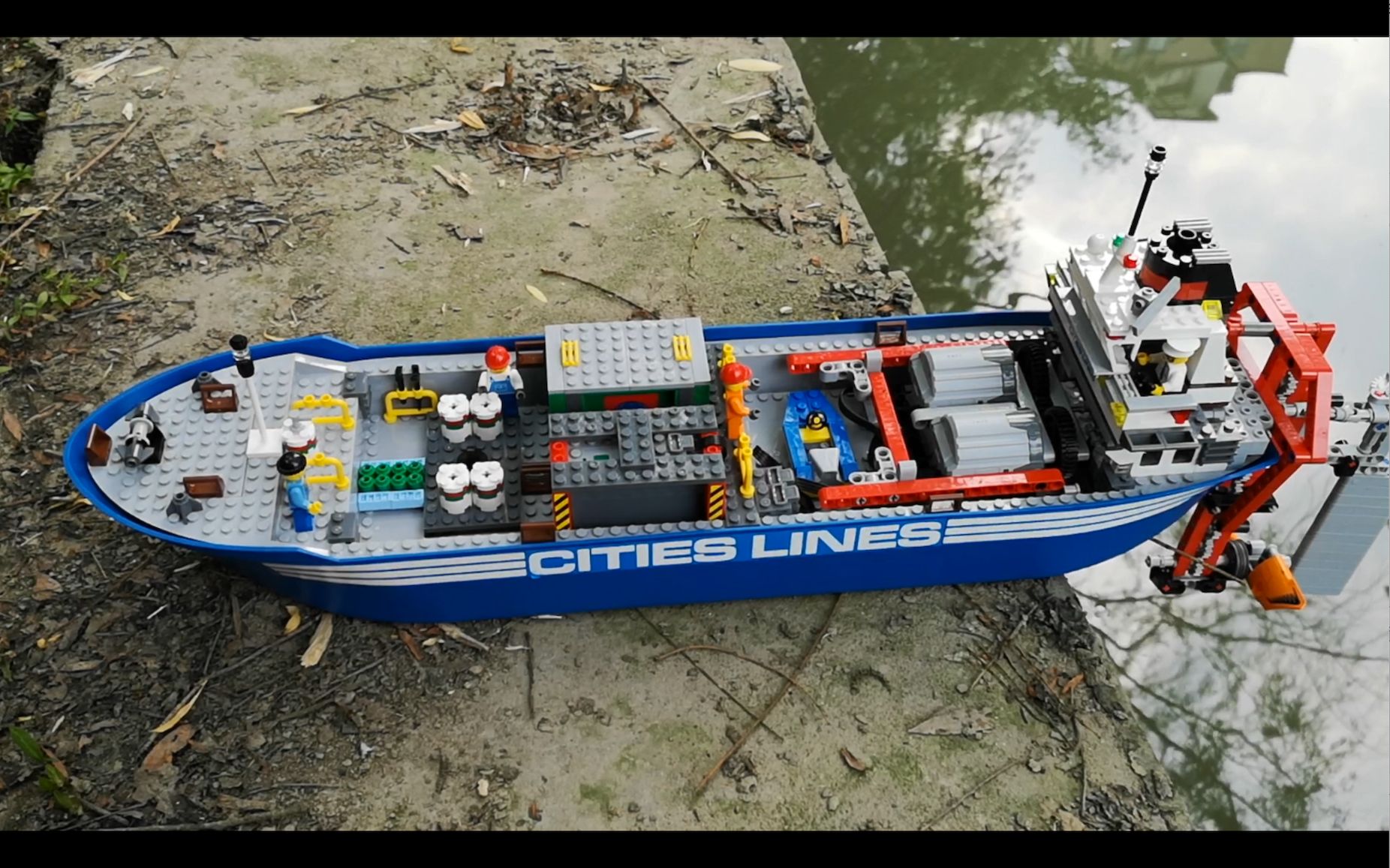 乐高科技 lego technic rc7994 超级货轮 ruimakes