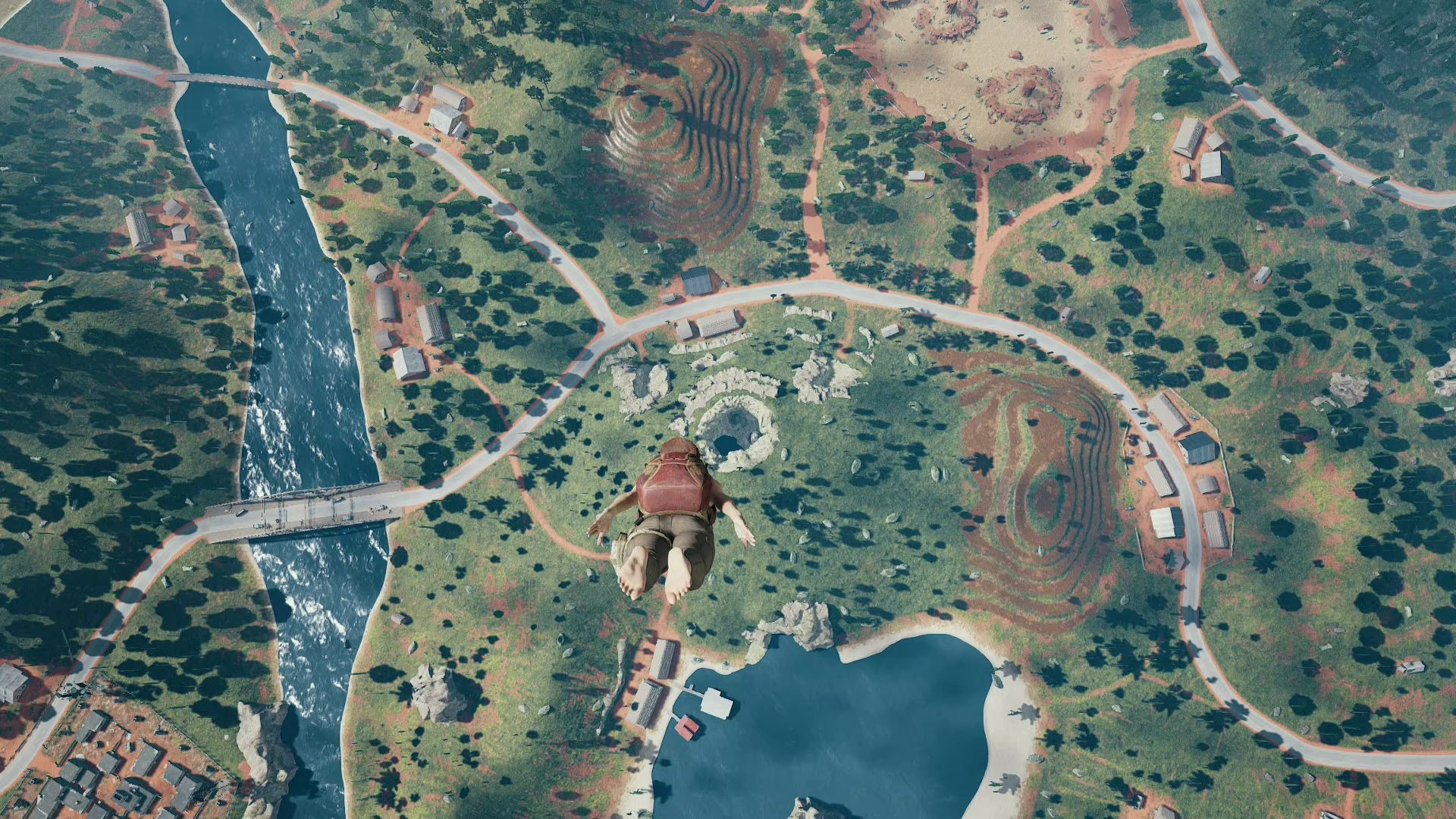 【绝地求生】当你和你的队友第一次跳雨林图的洞穴