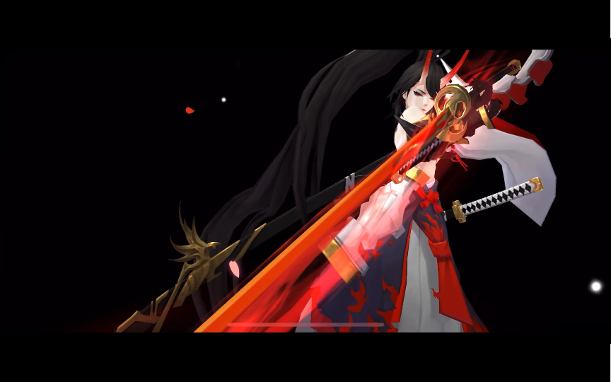 【阴阳师】sp·赤影妖刀姬 召唤动画