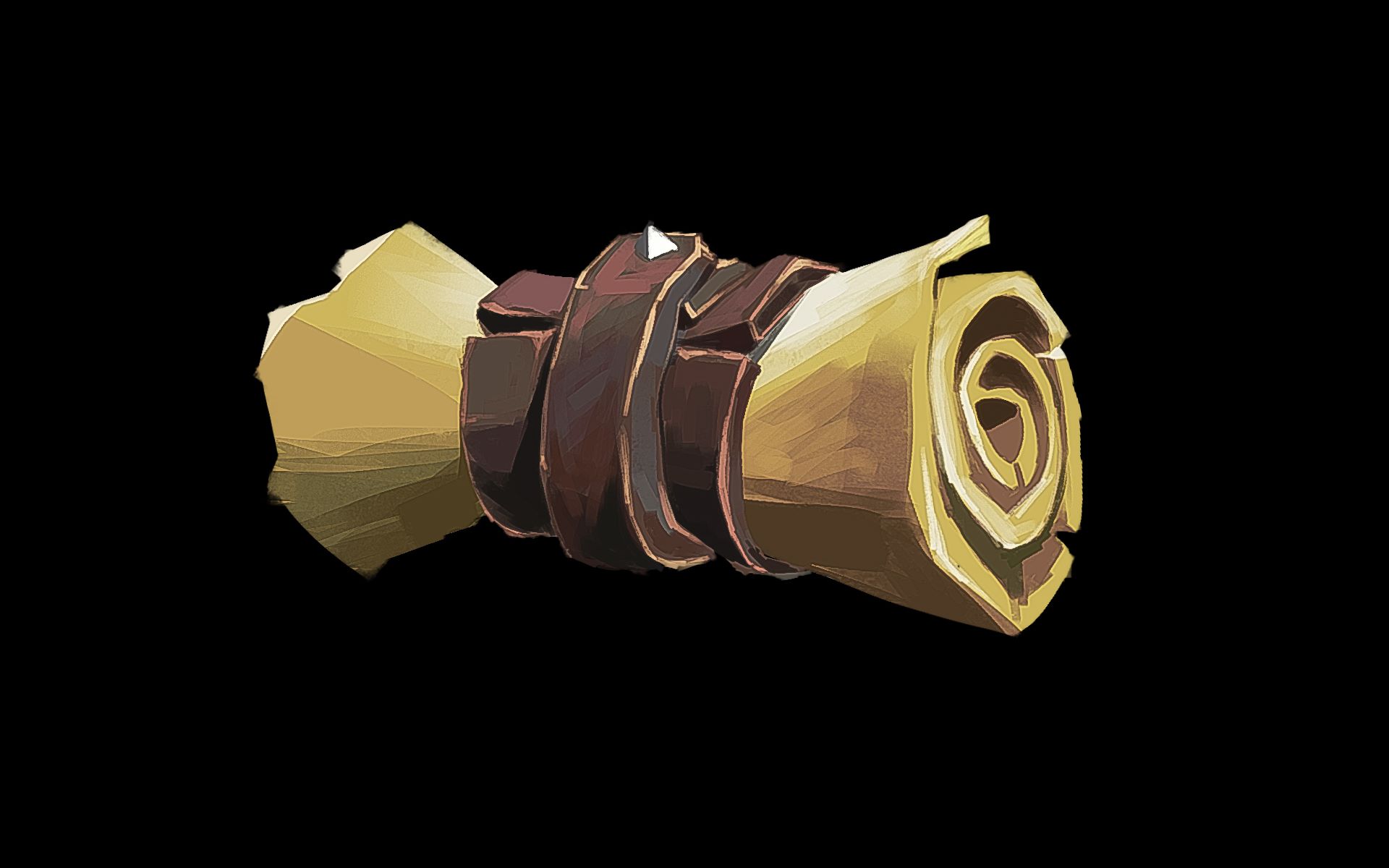 【板绘】羊皮卷厚涂你能看出多少技巧?90%的人看不出来!