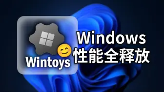 Windows优化天花板！保姆级教程系统隐藏设置Wintoys全攻略！小白也能变大神！
