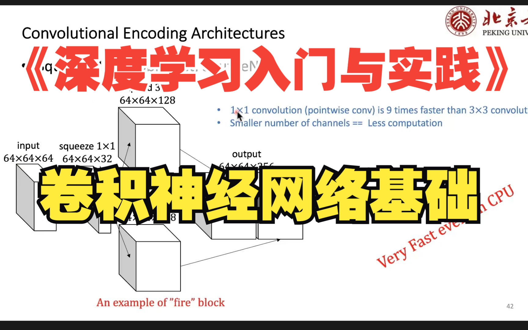 北京大学董豪《深度学习入门与实践》第二节:卷积神经网络基础哔哩哔哩bilibili