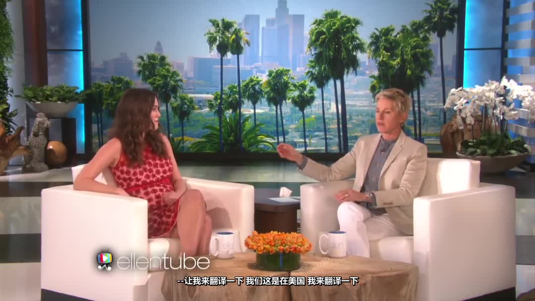 [图]【Keira Knightley Talks About Her Pregnancy】（艾伦秀）