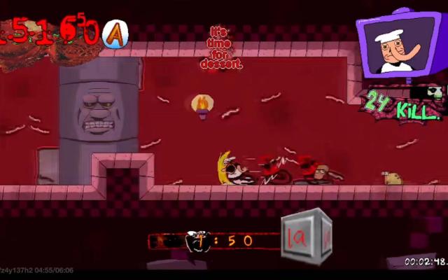 pizza tower: greg - it`s time for dessert.