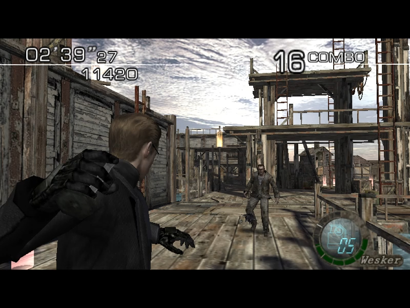 老pc日版生化危机4佣兵模式威斯克水世界105280