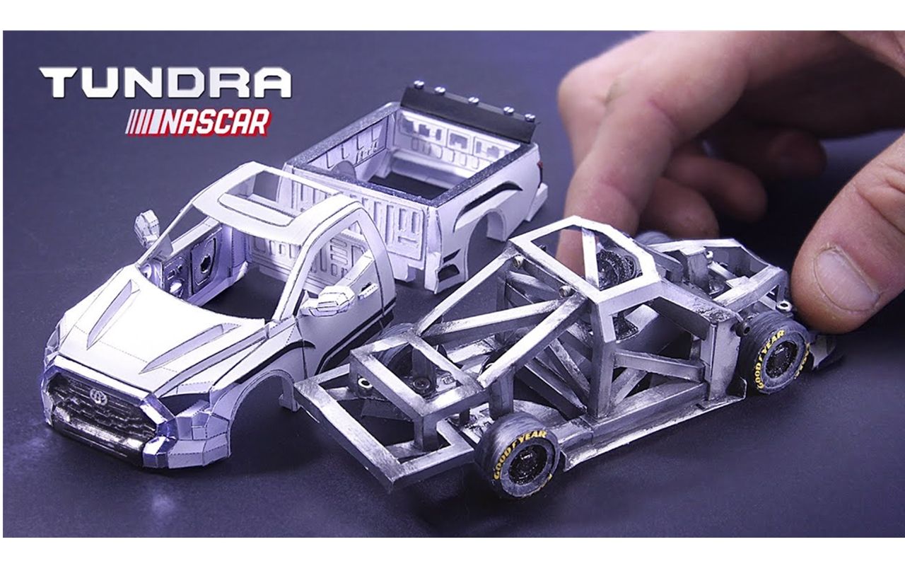 丰田坦途纳斯卡版 (附:纸模下载)【konstantin bogdanov】