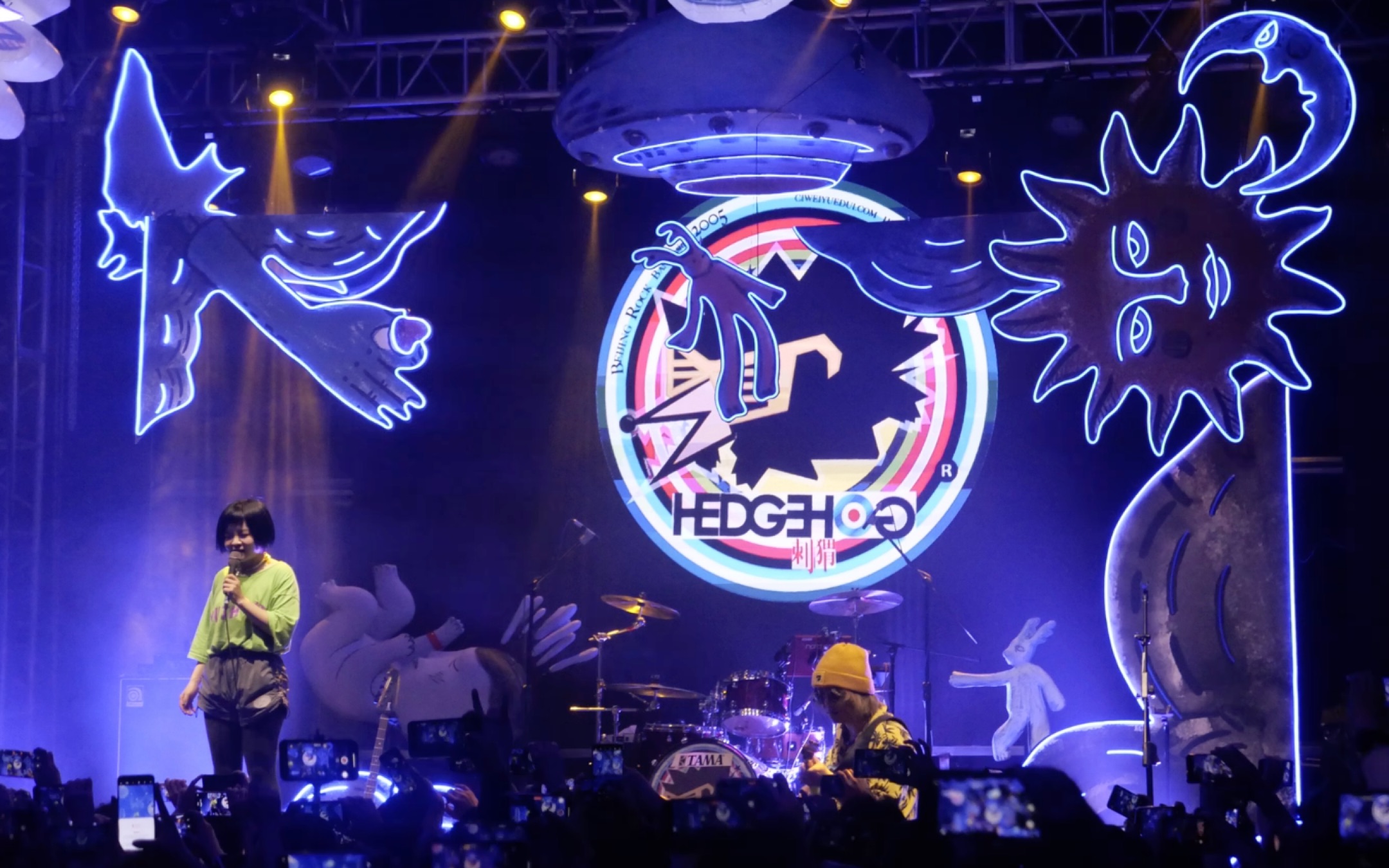 刺猬乐队现场混剪 4k相机录制(部分) 南昌黑铁现场