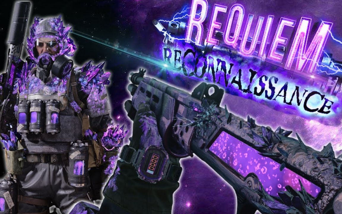 使命召唤战区/冷战 黑暗以太韦佛 组合包游戏内预览