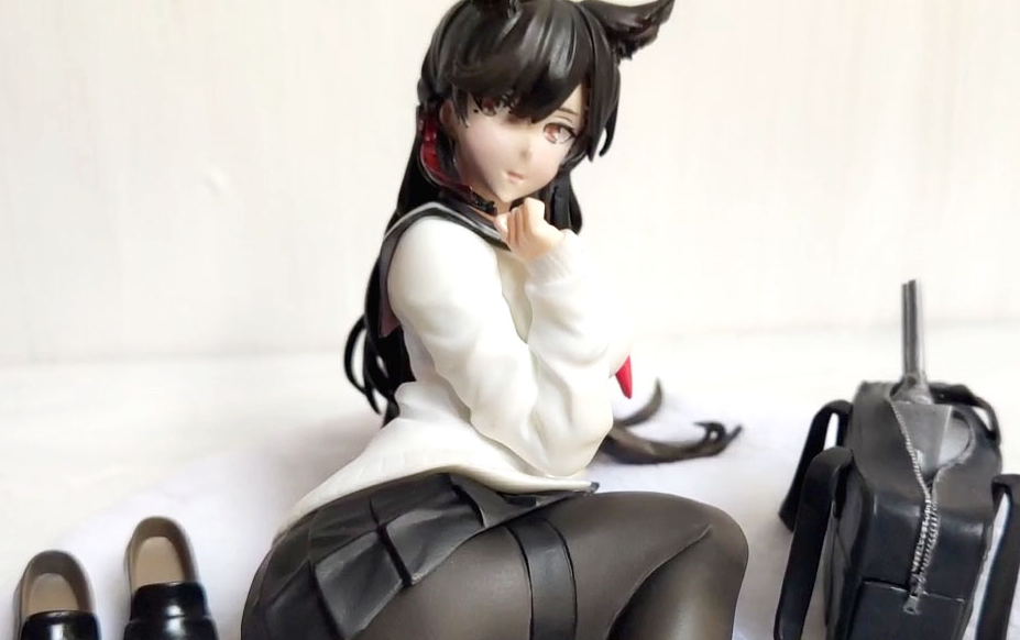 碧蓝航线 爱宕gk手办 涂装完成品展示 水手服爱宕