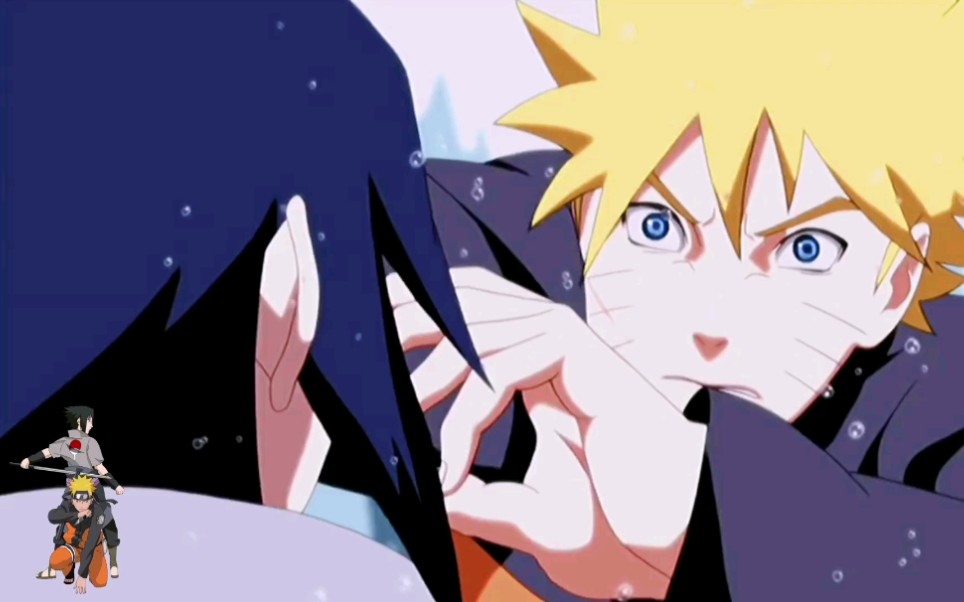 佐助和鸣人千鸟和螺旋丸的较量