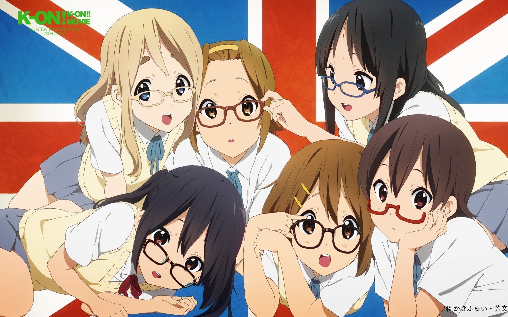 4k翻书轻音部colorfulmemoriesplustv动画轻音少女二期剧场版插画集