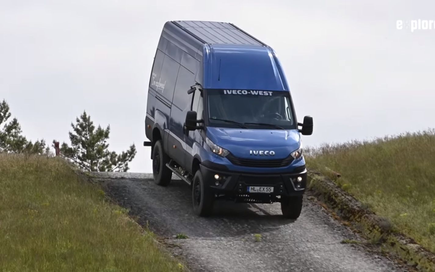iveco daily 4x4 四驱依维柯极限测试(机翻字幕)_哔哩哔哩_bilibili