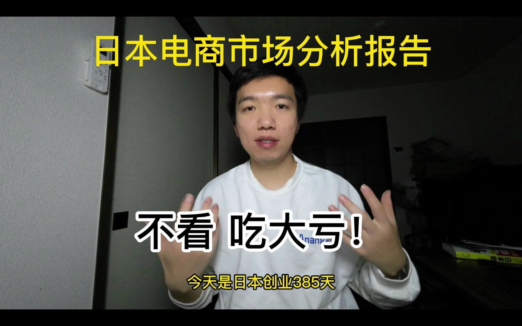 日本创业385天:干货!日本电商详细报告解析哔哩哔哩bilibili