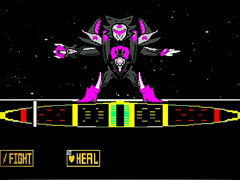 传说之下镁塔顿neo战同人作锁血的因为up主打不过