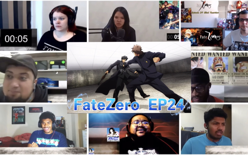 [图]【Fate/Zero EP24】【经典之战“卫宫切嗣 vs 言峰绮礼”】老外看Fate/Zero“命运之夜前传“第24集反应