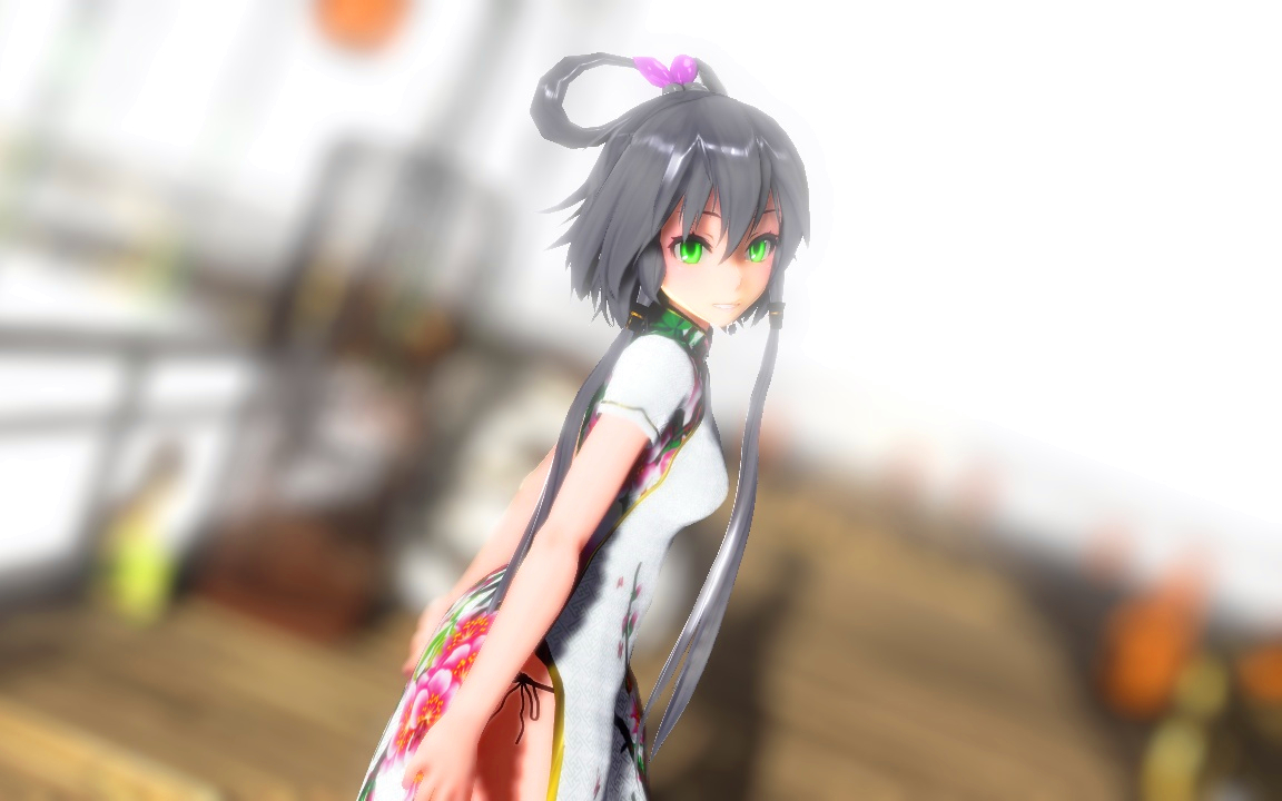 【v mmd】中文版极乐净土 ///旗袍洛天依