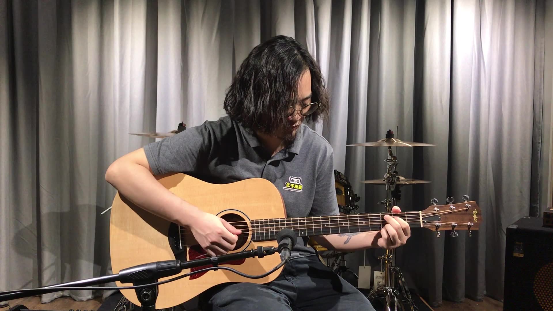 taylor泰勒 bbt 旅行吉他 试弹