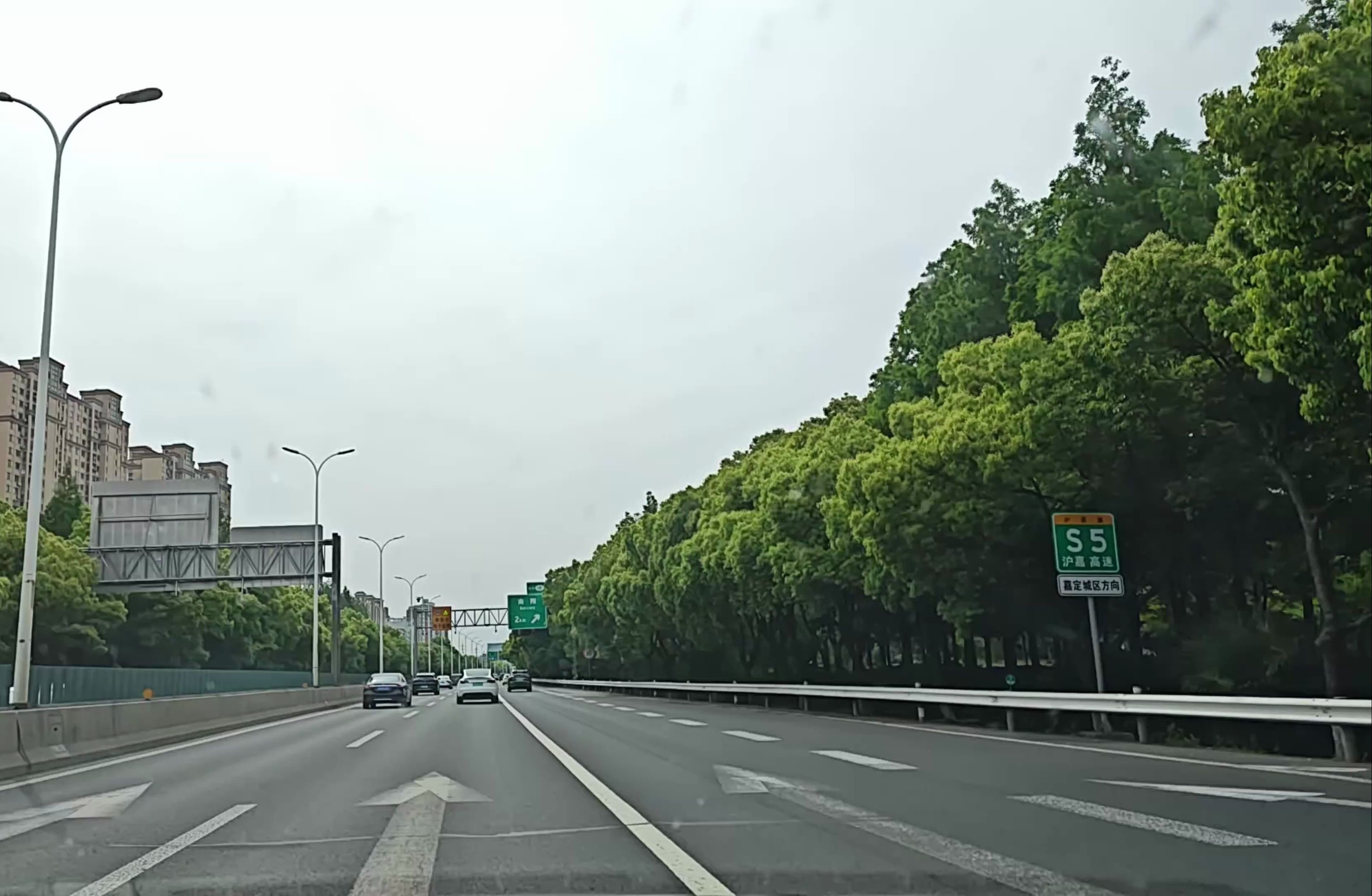 [华夏首条全程通车的高速]s5沪嘉高速全程行车pov