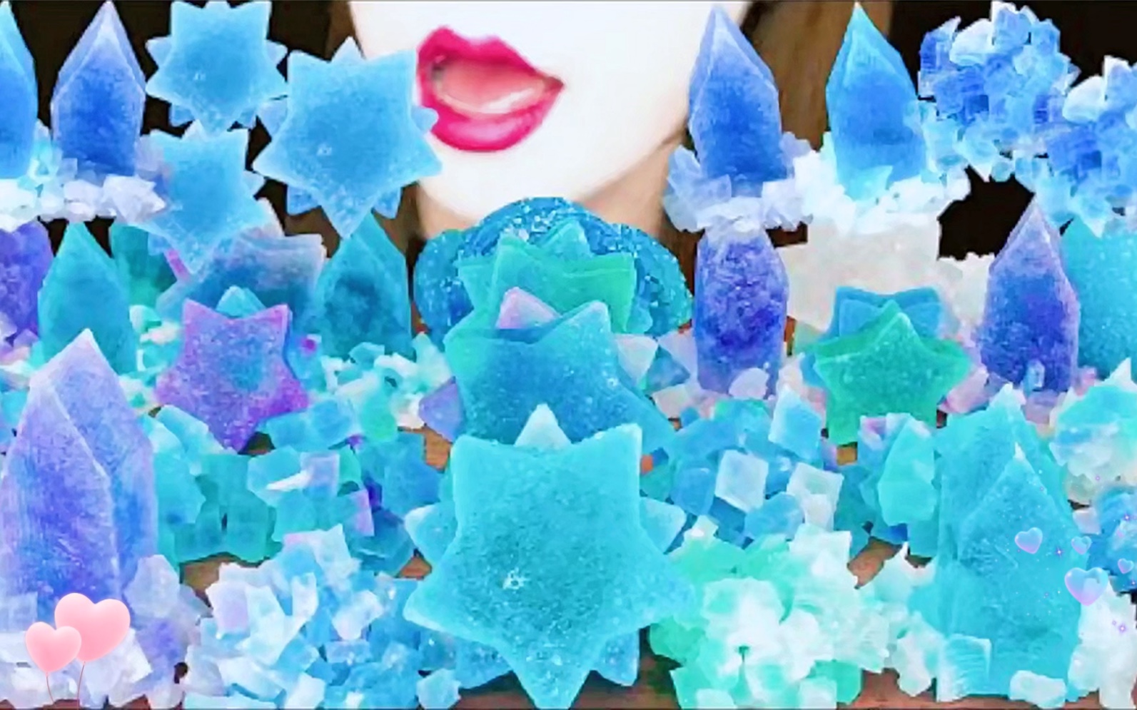 蓝色琥珀糖特辑『咀嚼音』rion|好看又好吃