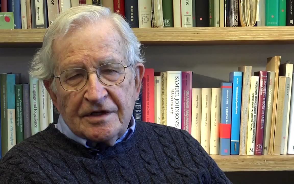 [图]Professor Chomsky Interview：Reflections on Education and Creativity