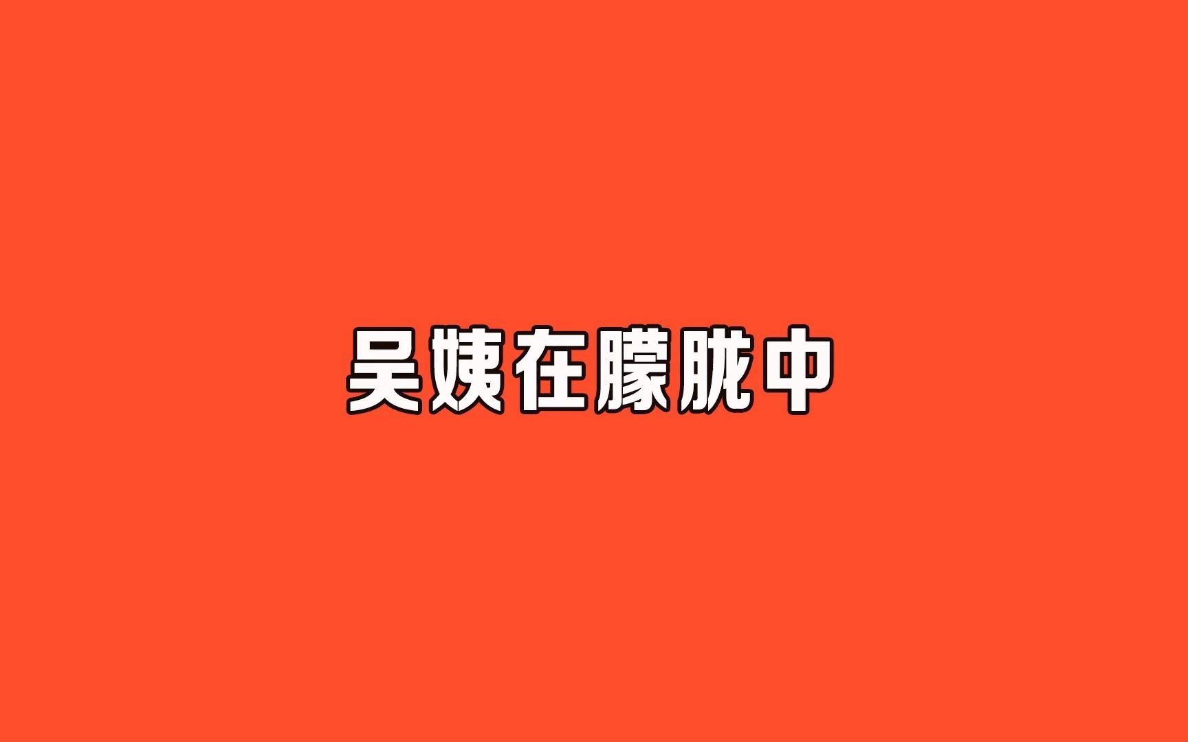 《吴姨在朦胧中》【深夜读物小说】哔哩哔哩bilibili