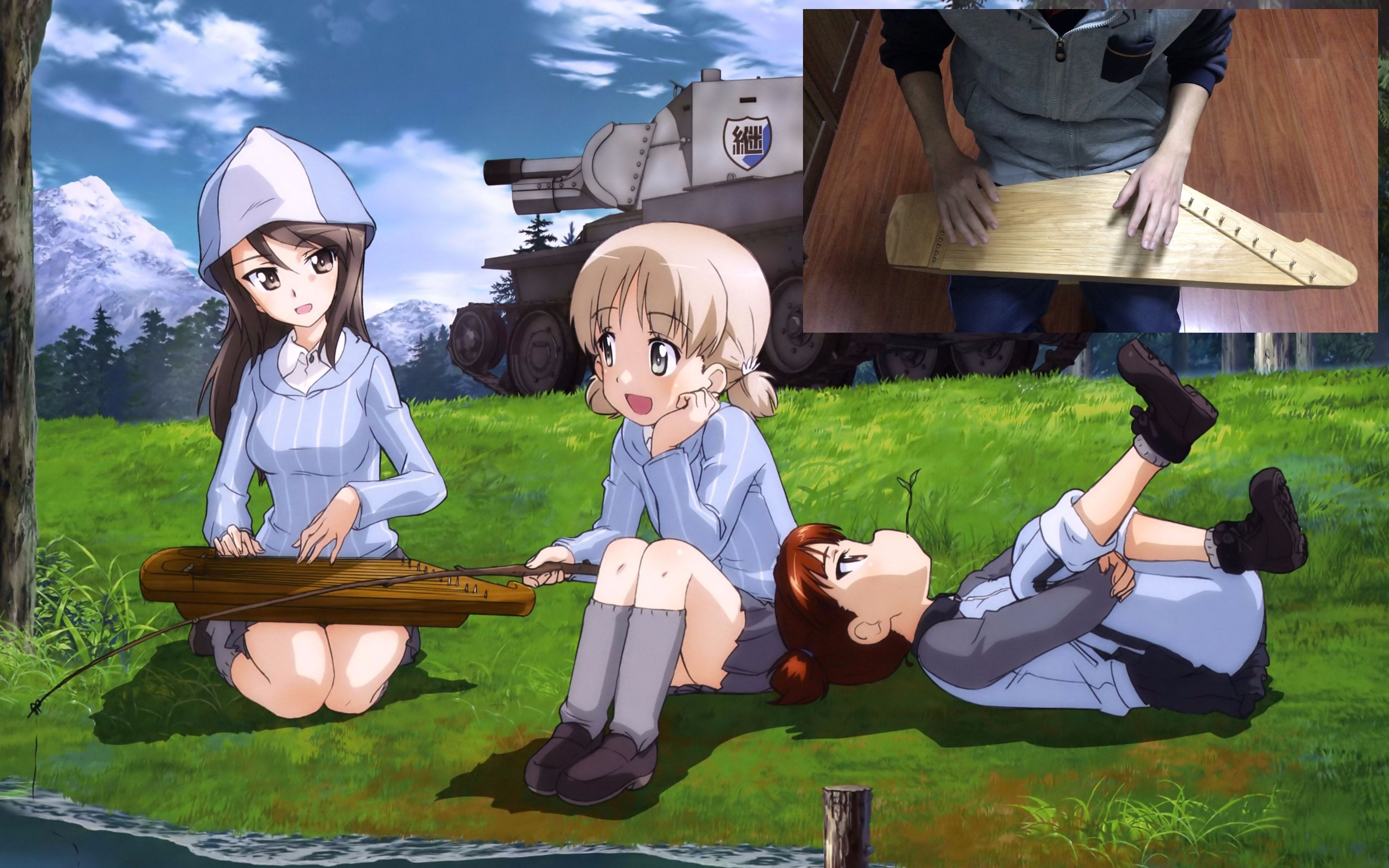 少女与战车 萨基雅尔维的波尔卡 11弦康特勒琴还原版 s01kki