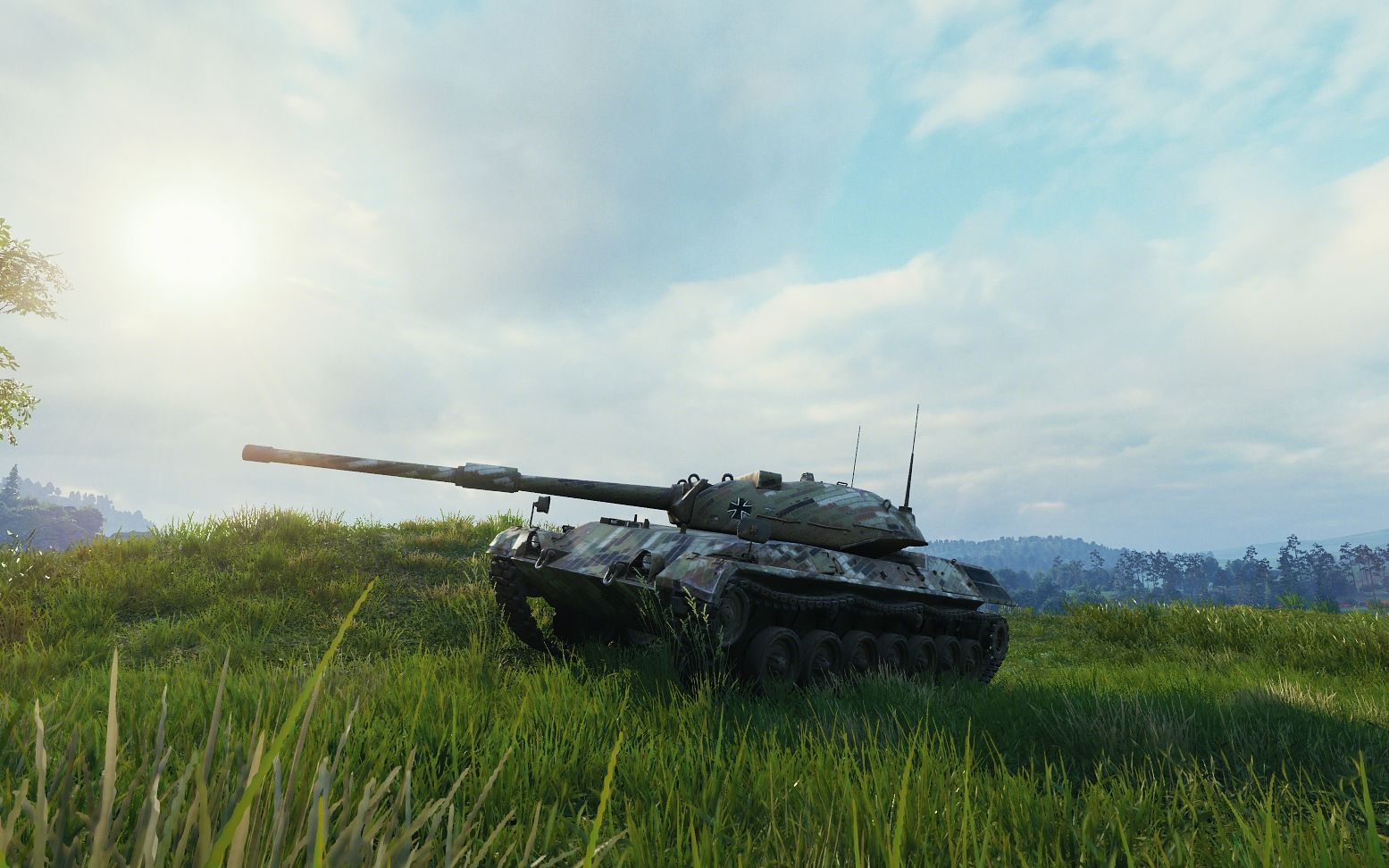 坦克世界圆圆的杀手leopardpta豹一原