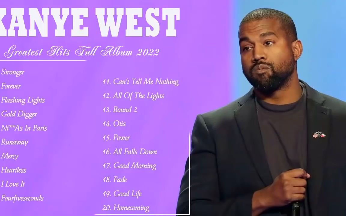 [图]侃爷Kanye West经典歌曲合集