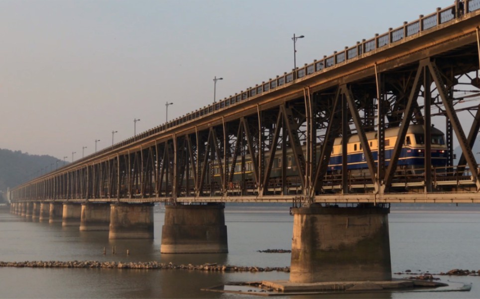 【中国铁路】【沪昆绕行线/杭甬线】钱塘江大桥列车通过合集——轮轨