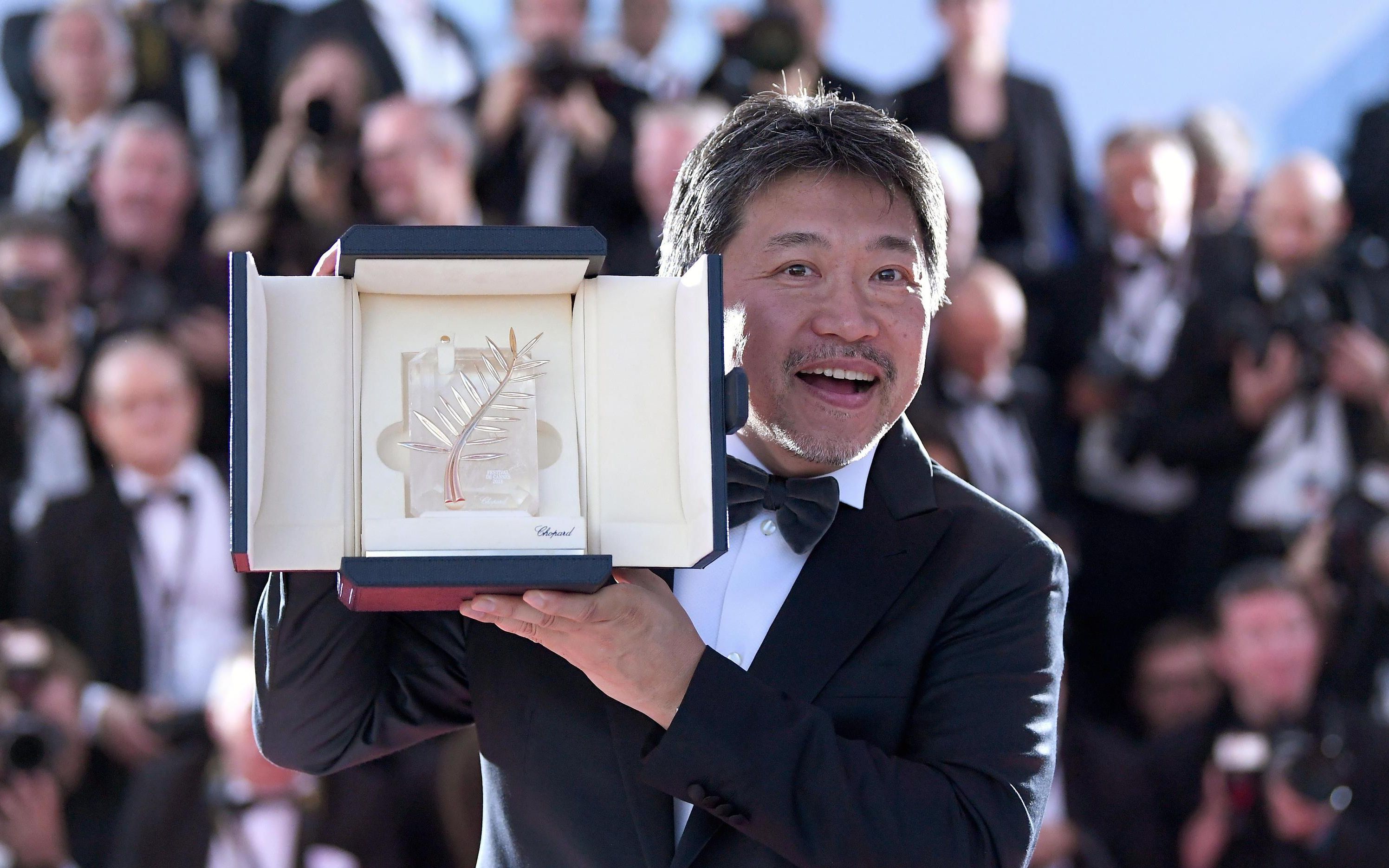 [图]第71届戛纳电影节 颁奖典礼 - 金棕榈 是枝裕和《小偷家族》- Cannes 2018