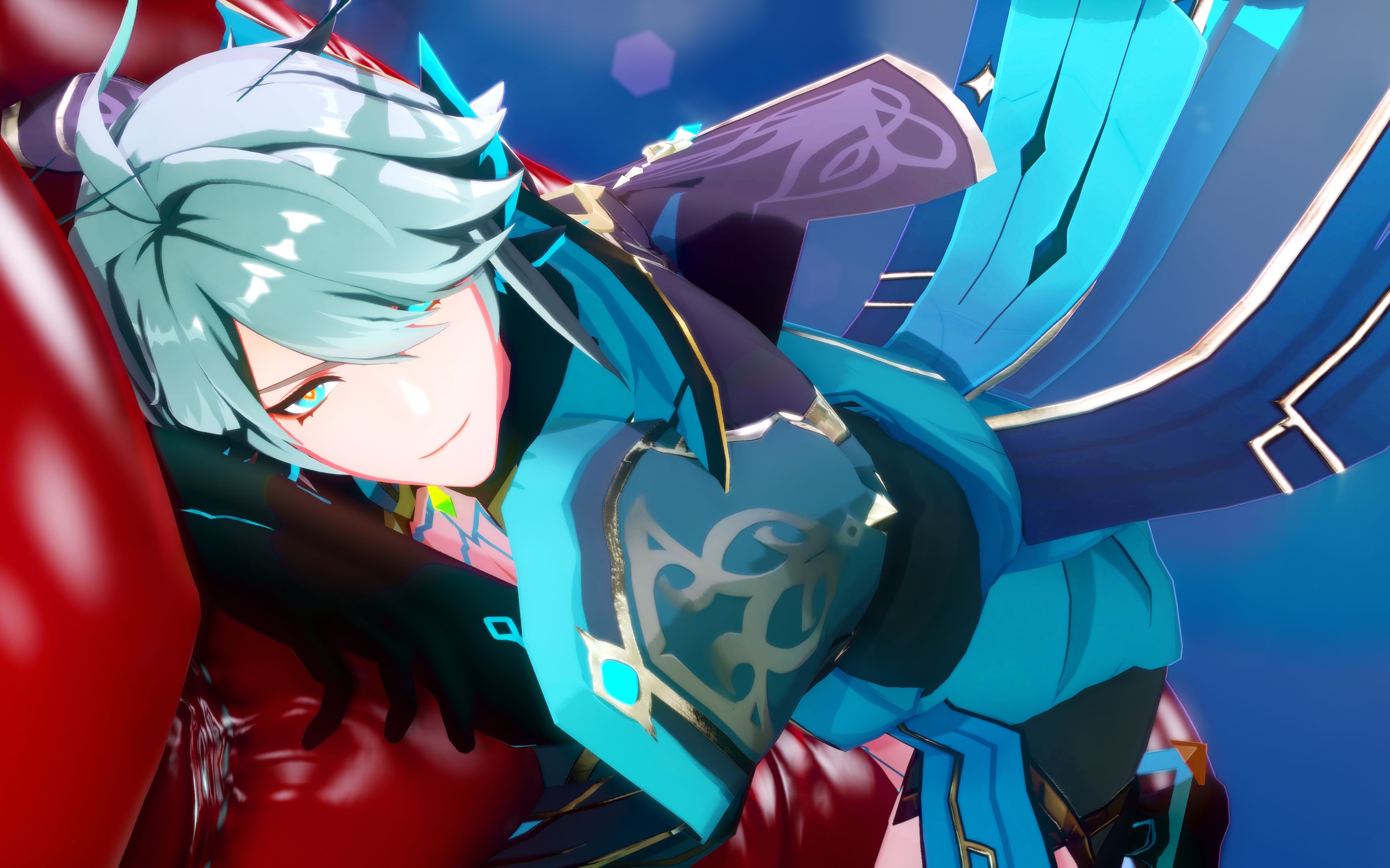 【4k/原神mmd/艾尔海森 - 终焉认知】一个可以当动态壁纸的k帧