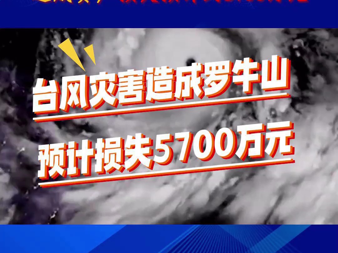 罗牛山称台风灾害造成资产损失预计约5700万元!哔哩哔哩bilibili