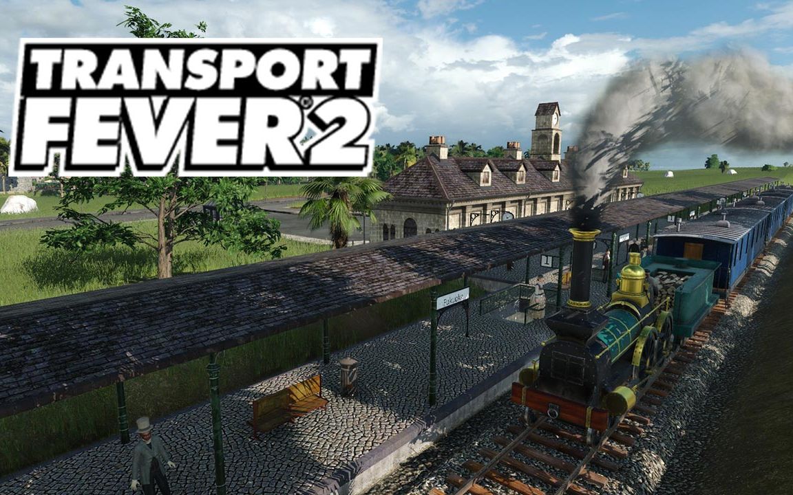 [图]我的运输公司开业了! | 狂热运输2 #1 (Transport Fever 2)