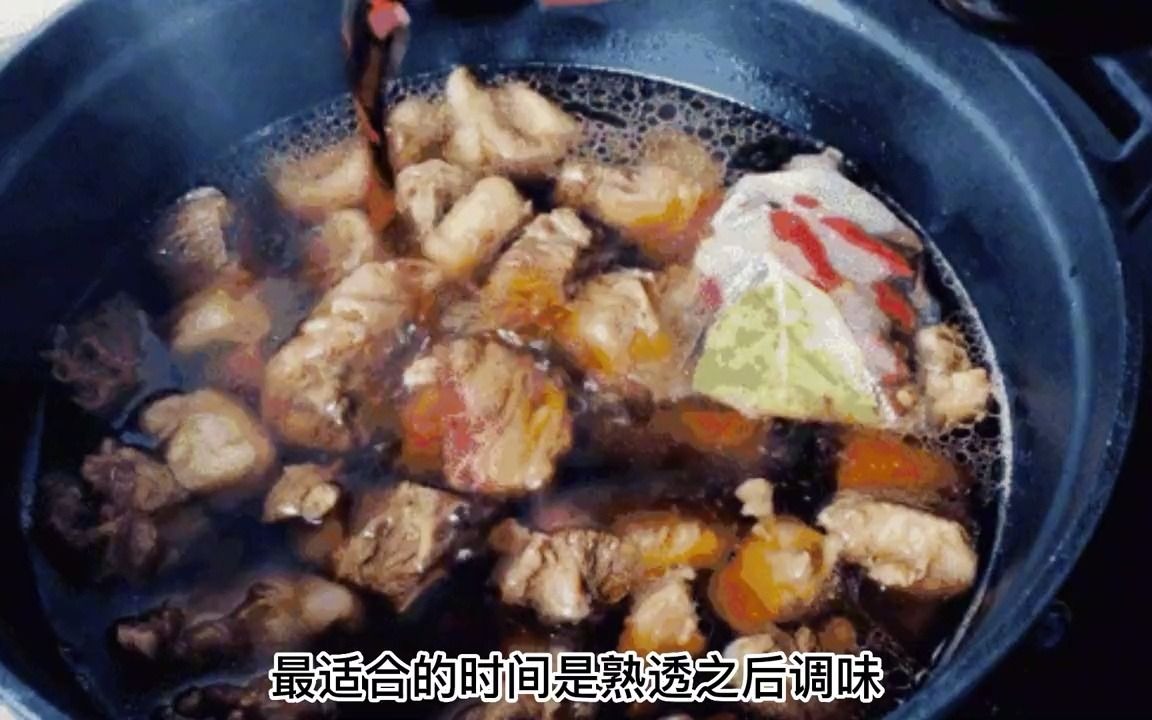 你真的会炖肉吗,怎样炖肉才能软烂入味,注意这些炖肉鲜美无比!哔哩哔哩bilibili