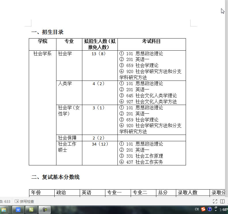 北京大学社会学考研备考信息汇总哔哩哔哩bilibili