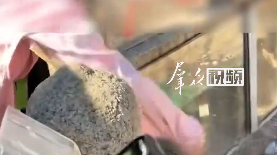 小孩在景区用充电绳钓许愿池硬币，目击者：管理员没收了好几个绳，钱没要，一人钓了一二十块钱。