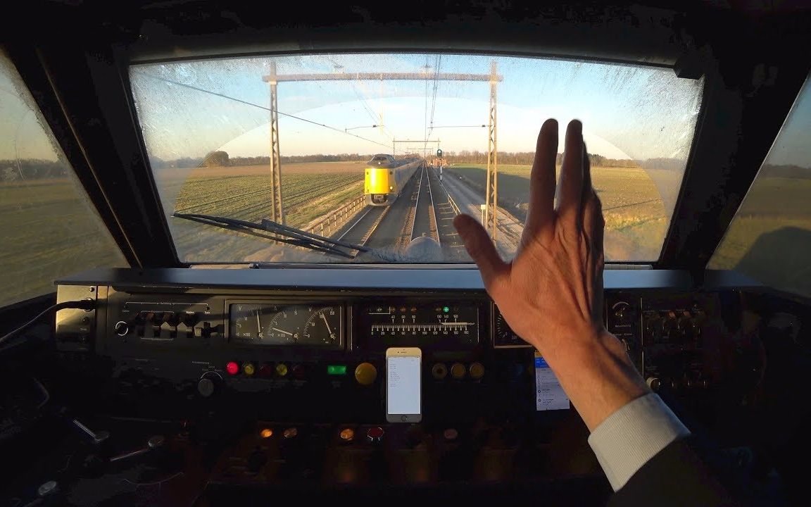 【第一视角】在荷兰开火车pov 阿森→格罗宁根icm_哔哩哔哩_bilibili