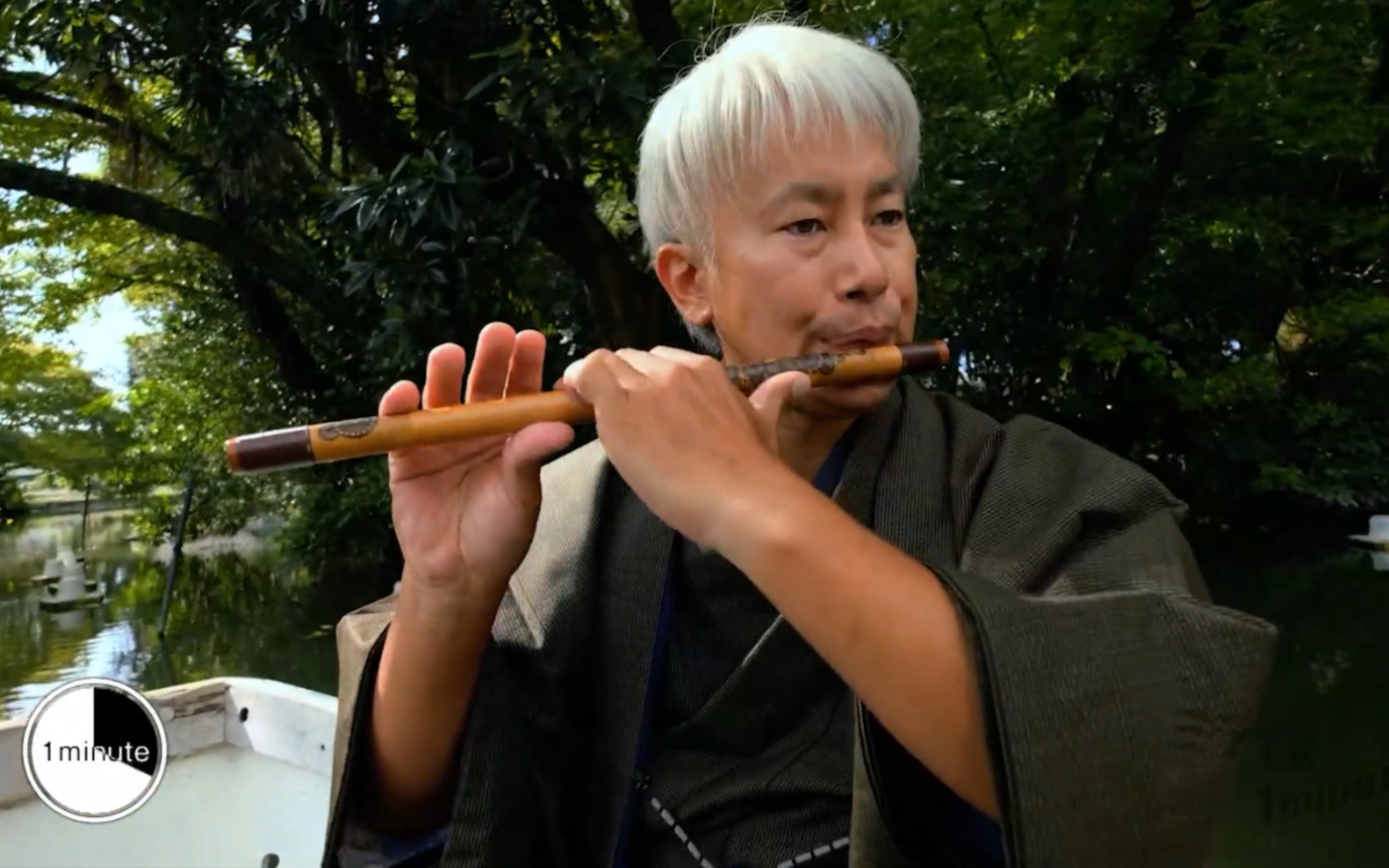 【篠笛】船頭日和/テレビ西日本电视节目"ミライへの1minute" 演奏:片