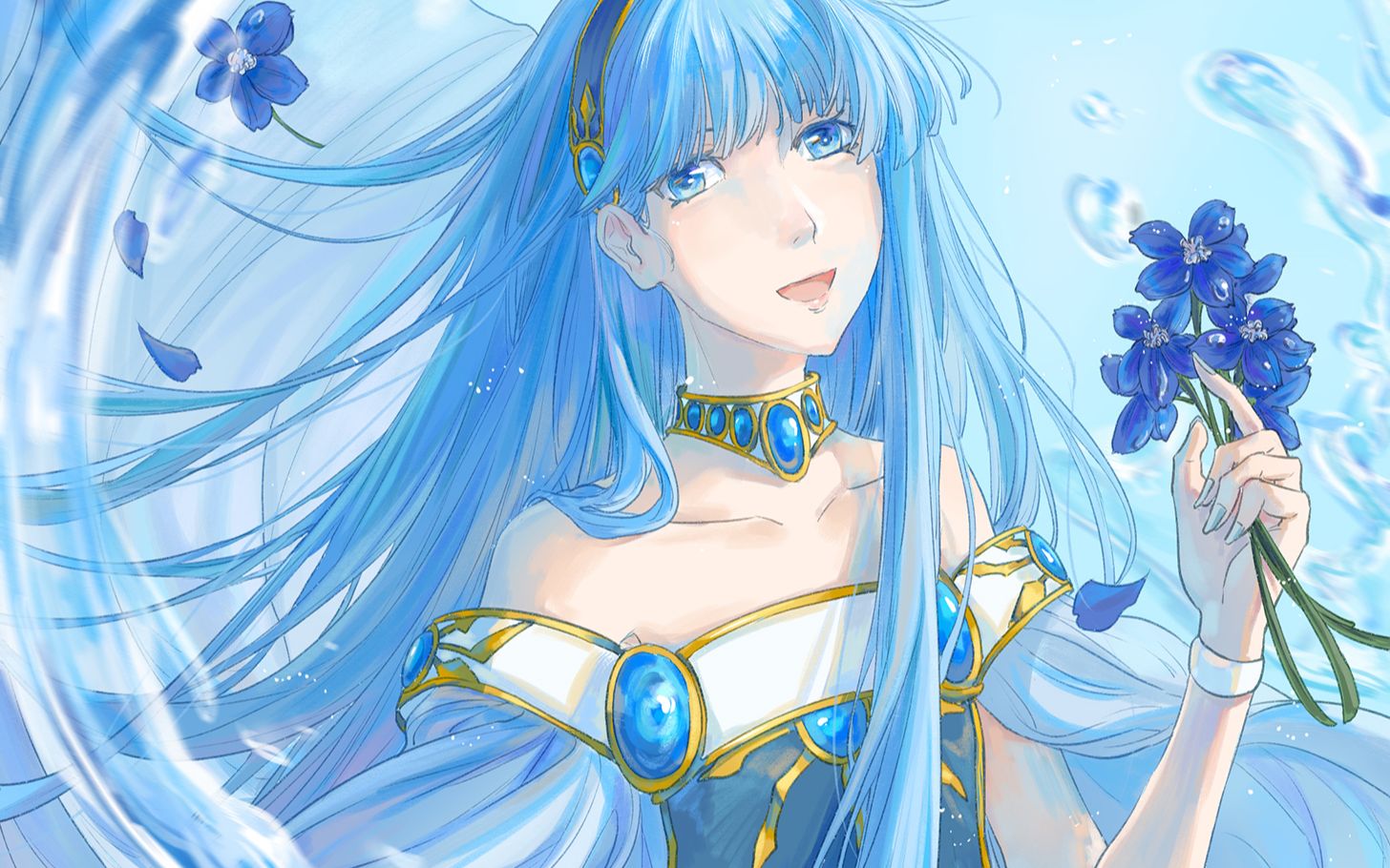 【绘画过程】还记得魔法骑士的小海吗;w