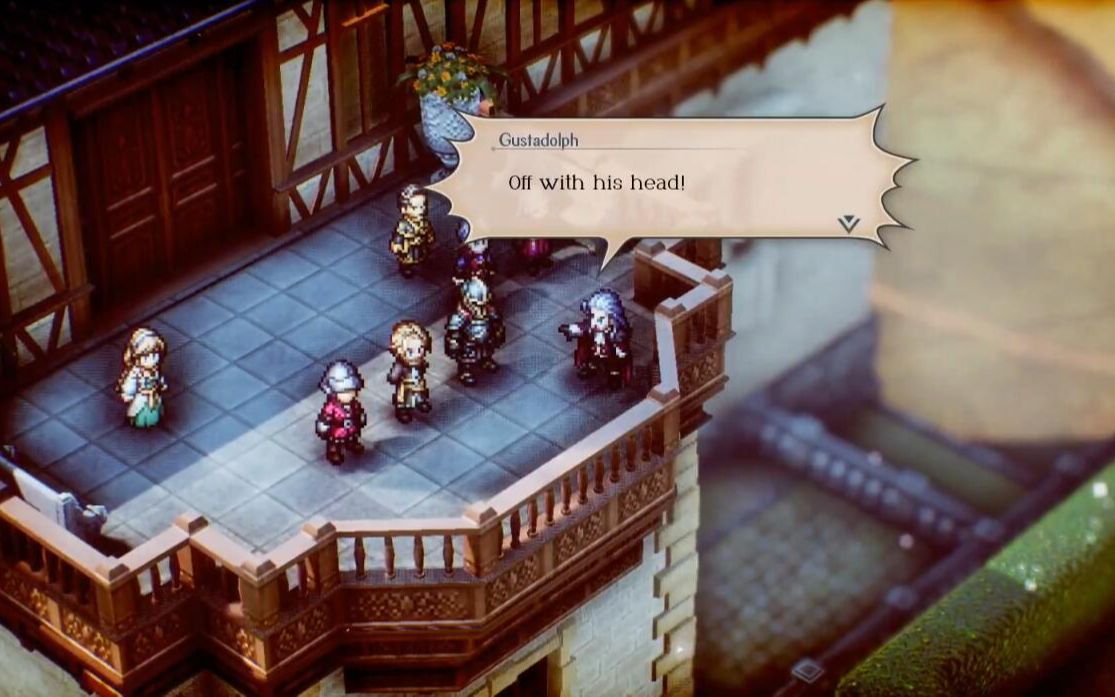 hd2d风格新作战棋rpgprojecttrianglestrategy直面会预告片