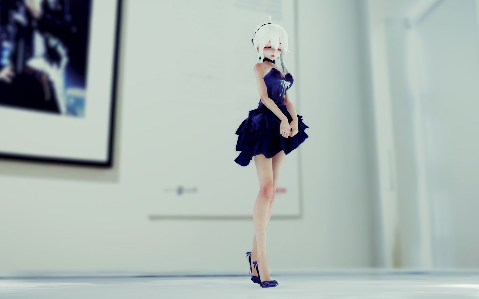 【MMD】Tda弱音 [SATURDAY  MMook JJi BBa]哔哩哔哩bilibili