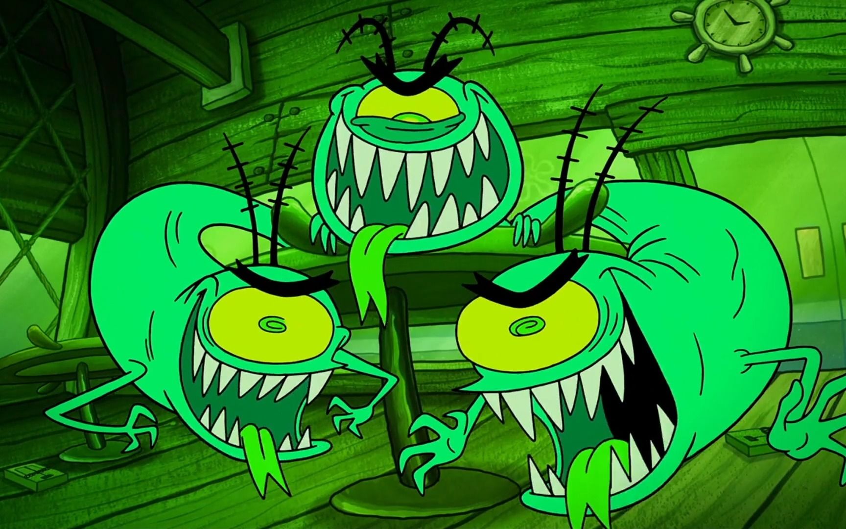 【海绵宝宝】蟹老板陷入被痞老板支配的恐惧