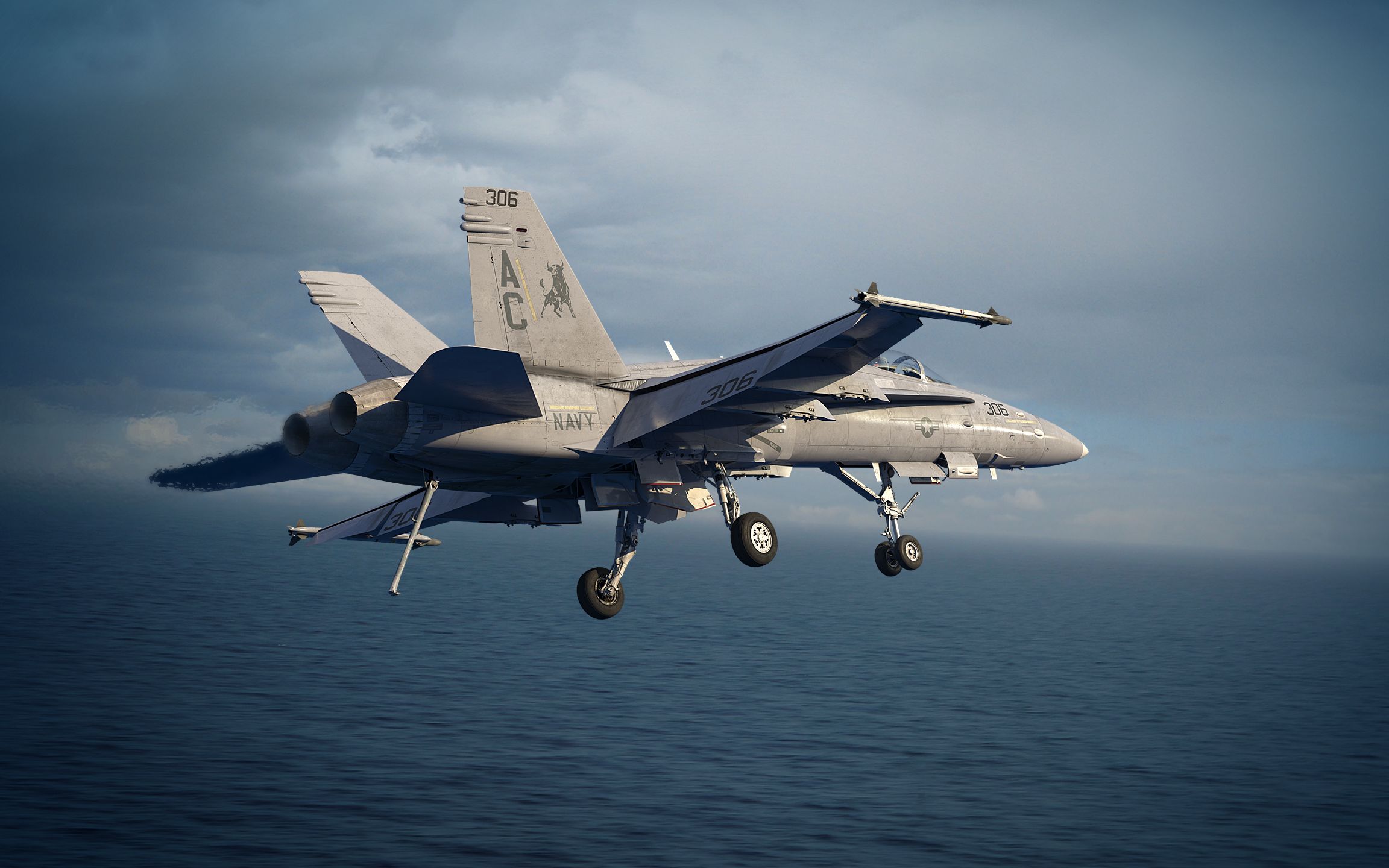 【dcs world】硬核空战:f/a-18c单机任务,激光制导炸弹敌后遮断,攻击