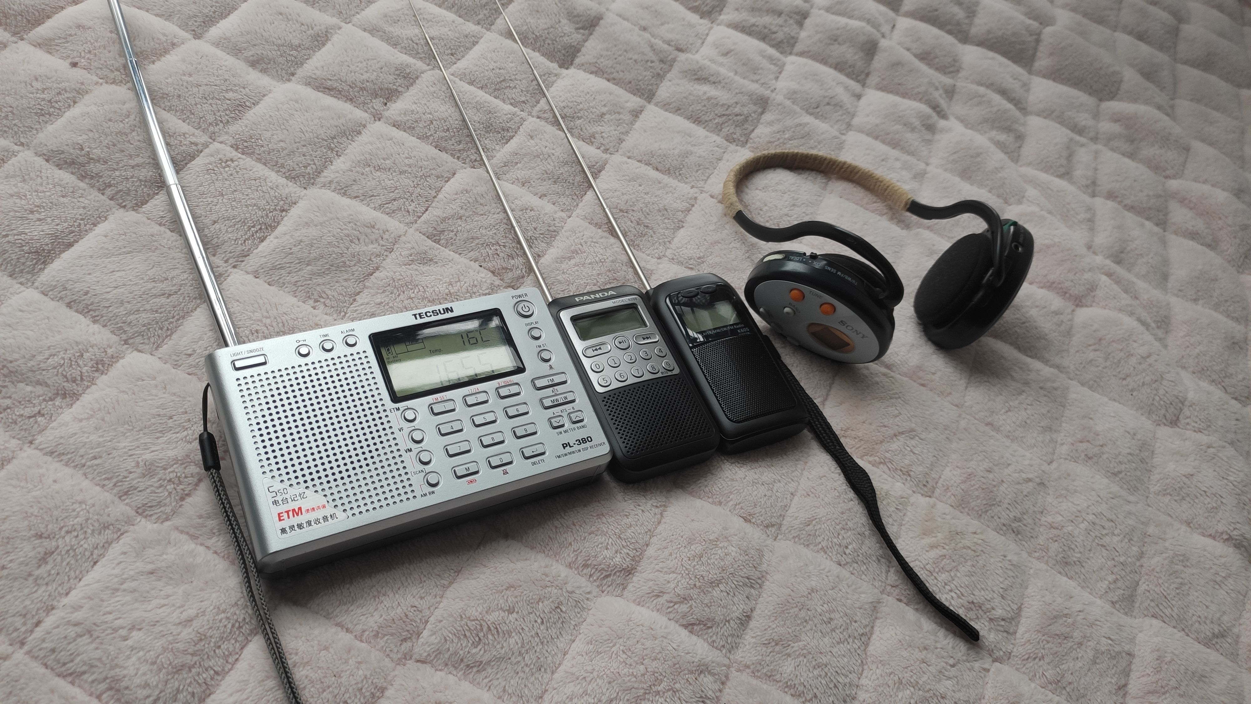小型收音机fm声音噪声对比