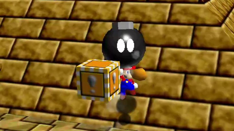 超级马里奥64 70星 1:01:04