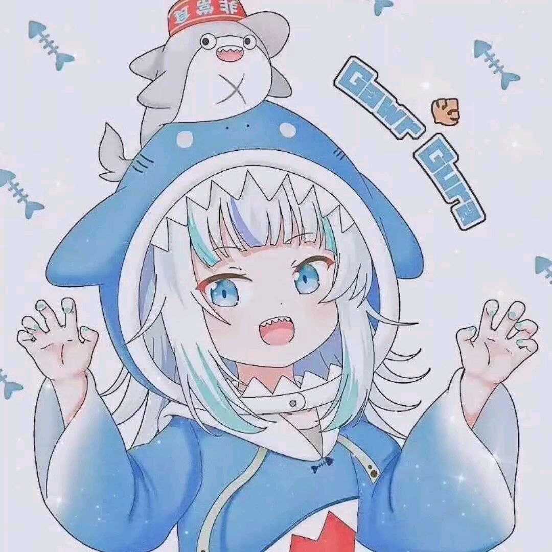 gawr gura头像_哔哩哔哩_bilibili